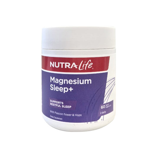Magnesium Sleep+ 60 Capsules - Evening Wellness Support