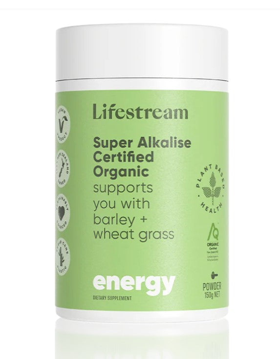 Super Alkalise Certified Organic Powder (150g) - Daily Wellness Support
