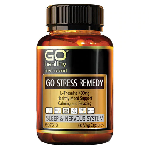 GO Healthy ストレスレメディ デイリーサポート 60 Vegeカプセル
