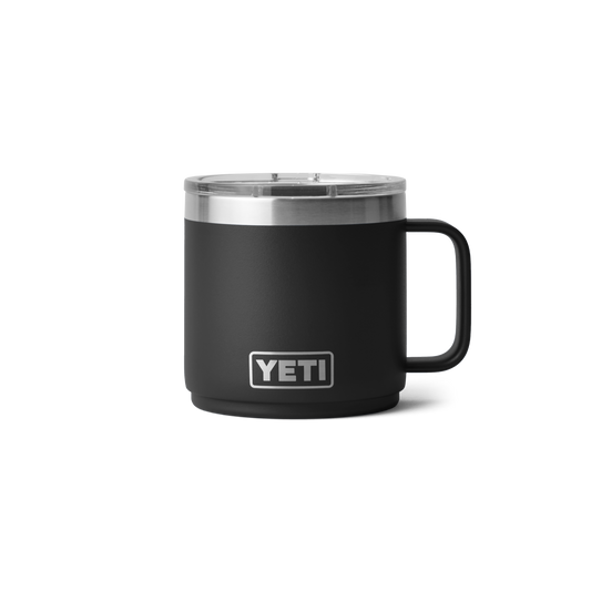 YETI ランブラー スタッカブルマ グ 14oz 保冷 保温 マグ 414ml - ブラック