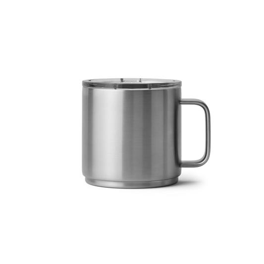 YETI ランブラー スタッカブルマ グ 14oz 保冷 保温 マグ 414ml - ステンレススチール