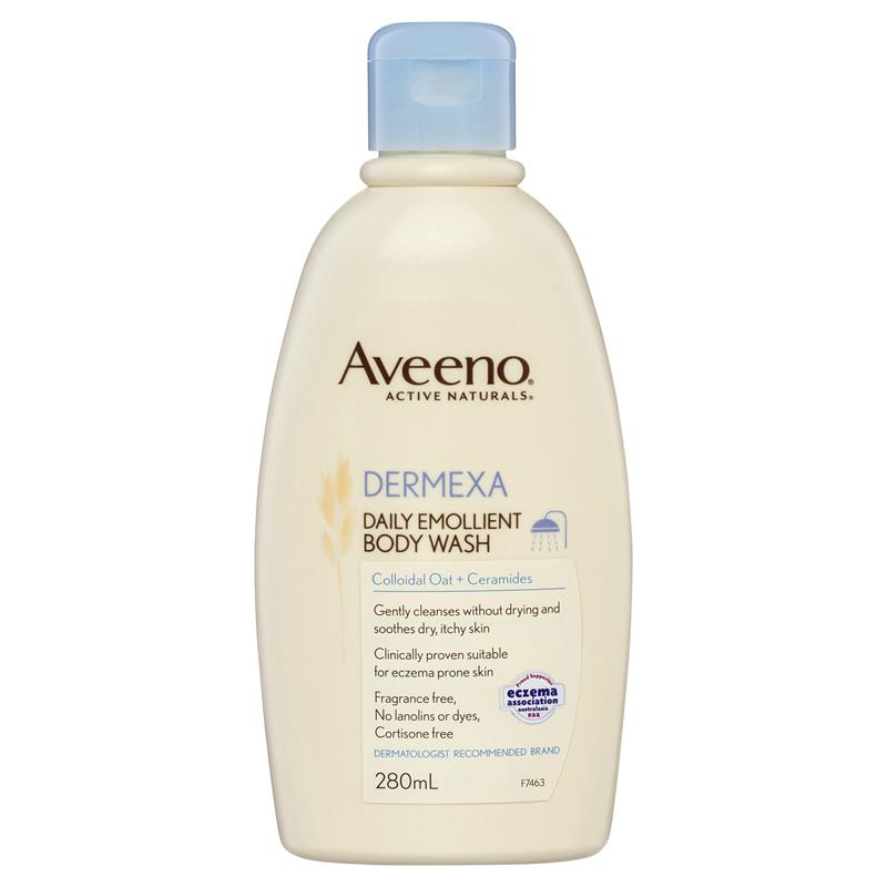 Aveeno Dermexa Daily Emollient Body Wash 280ml
