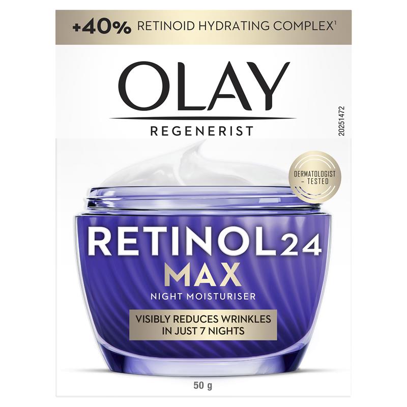 Olay Regenerist Retinol24 Max Night Moisturiser 50g