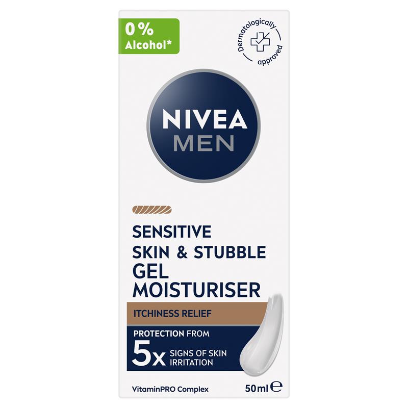 Nivea Men Sensitive Skin & Stubble Gel 50ml