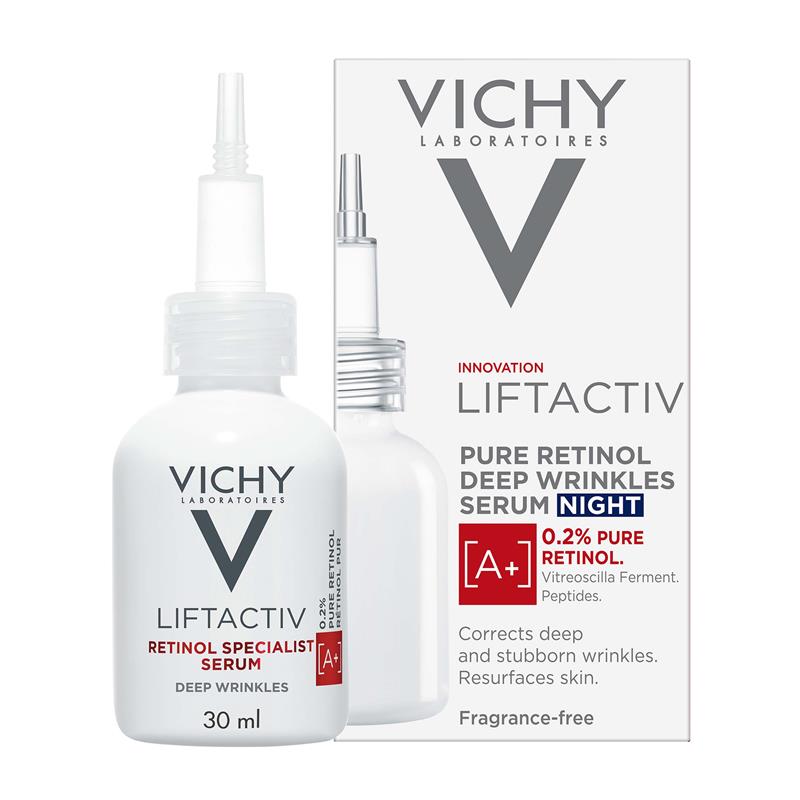 リフタクティブ 0.2% ピュア レチノール 年齢に応じた肌ケア セラム 30ml