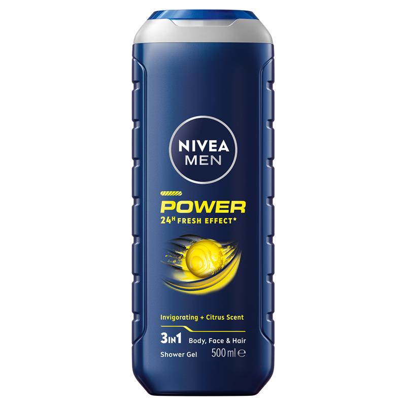 ニベアメン パワーフレッシュ シャワージェル 500ml