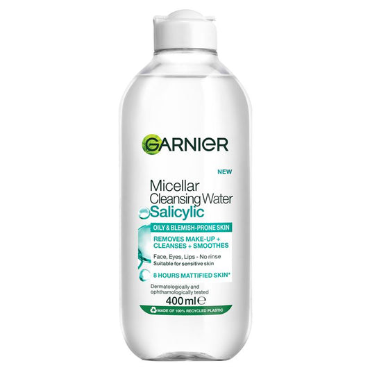 Garnier Micellar Cleansing Water All-In-1 With Salicylic Acid 400ml