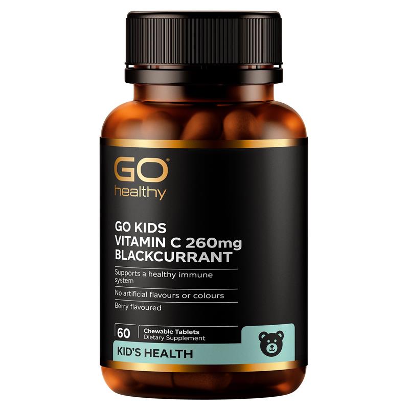 키즈 비타민 C 260mg 블랙커런트 60정