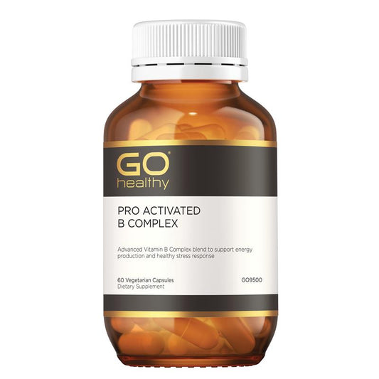 GO Healthy Pro アクティベートBコンプレックス - 60ベジカプセル