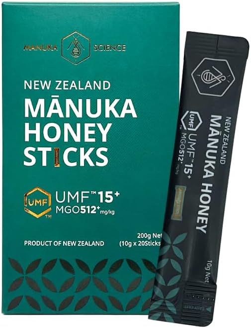 Manuka Honey Sticks UMF 15+ (20 Sticks)