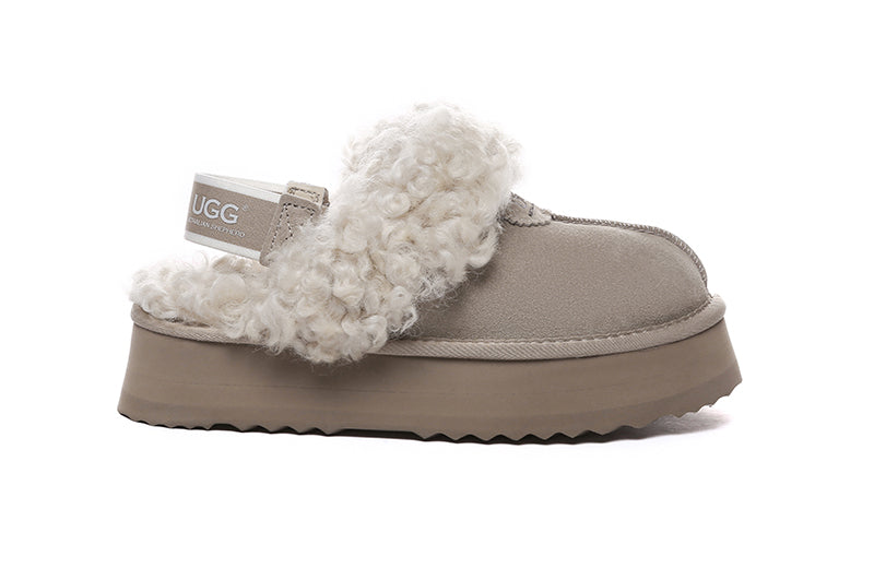 Waffle Curly Platform