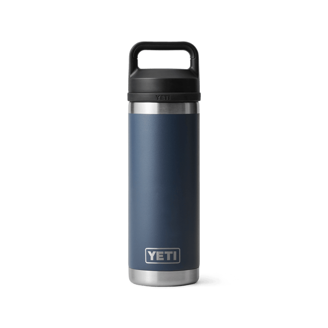 YETI ランブラーボトル チャグキャップ付き 18oz 保冷 保温 水筒 532ml - ネイビー