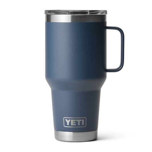 【現地直送/格安】YETI ランブラ ートラベルマグ - ネイビー 30oz (887ml)