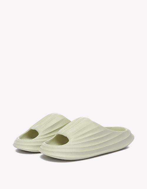 Women Cloud Slippers Plus - White
