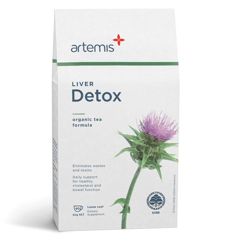 아르테미스 간 해독 차 60g - 신체의 자연 정화 지원