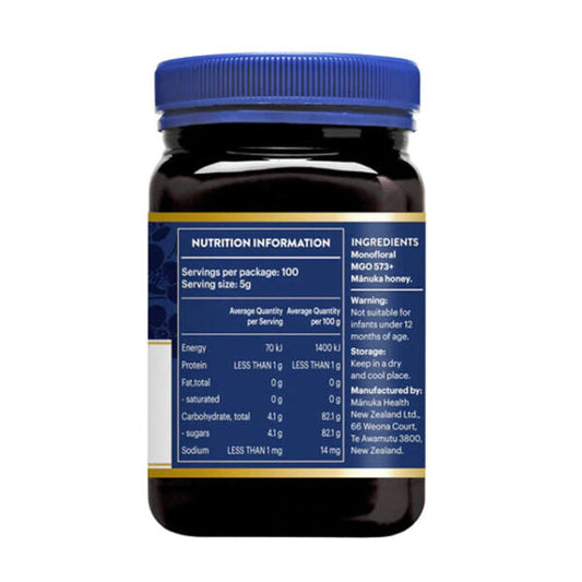 마누카헬스 마누카 꿀 MGO 573+ 500G