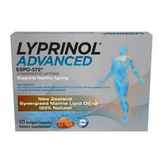 Lyprinol Advanced Joint & Mobility Support (50 Capsules)
