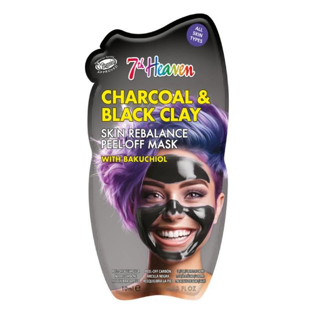 Charcoal & Black Clay Skin Rebalance Peel-Off Mask with Bakuchiol 10ml