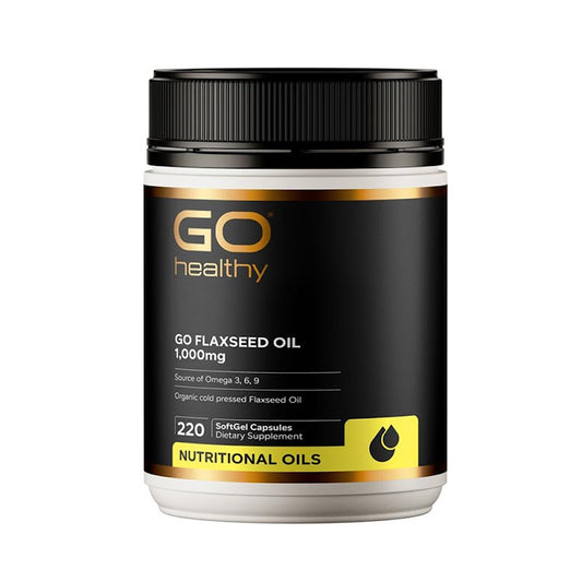 GO フラックスシードオイル 1,000mg 220粒