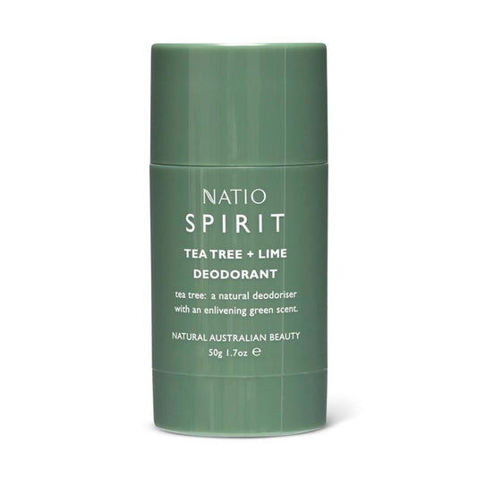 Natio Spirit Tea Tree + Lime Deodorant 50g