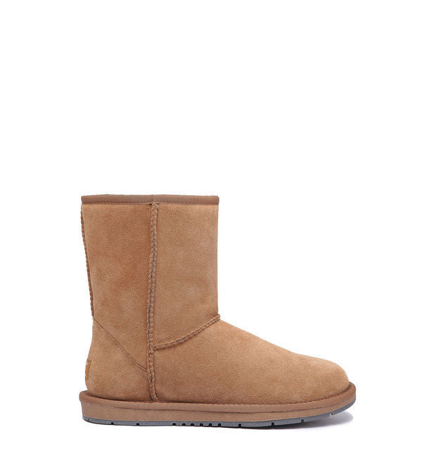 Short Classic Suede Boots