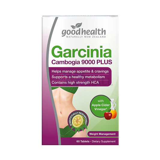 Garcinia Cambogia 9,000 Plus With Apple Cider Vinegar 60 Tablets