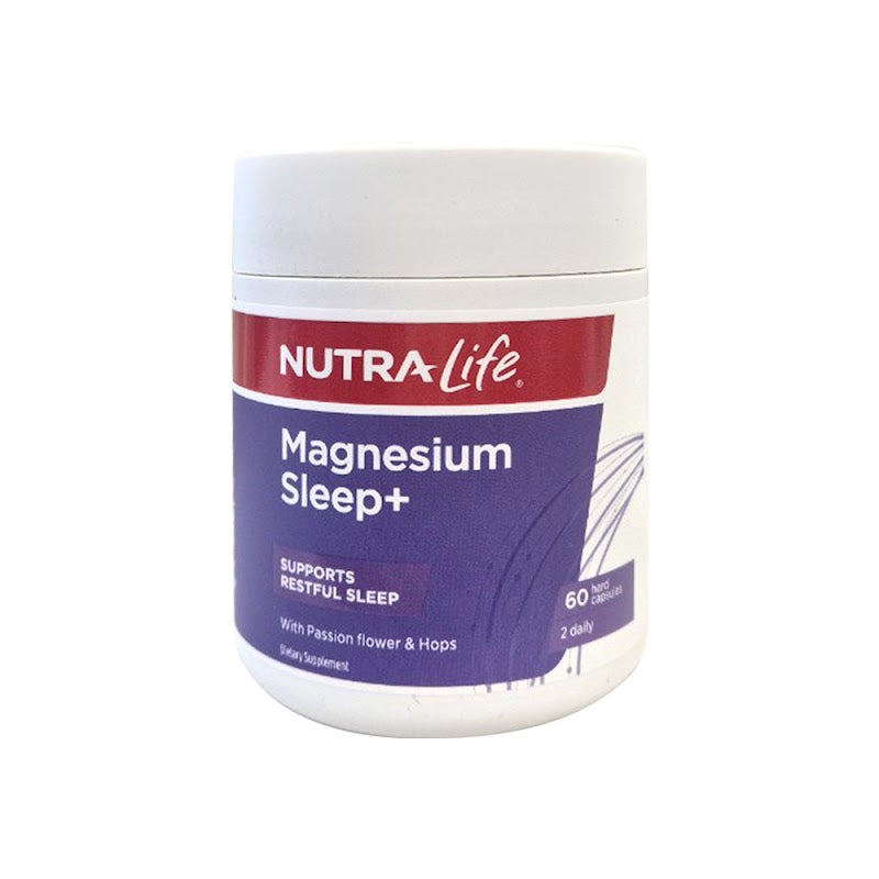 Magnesium Sleep+ 60 Capsules - Evening Wellness Support