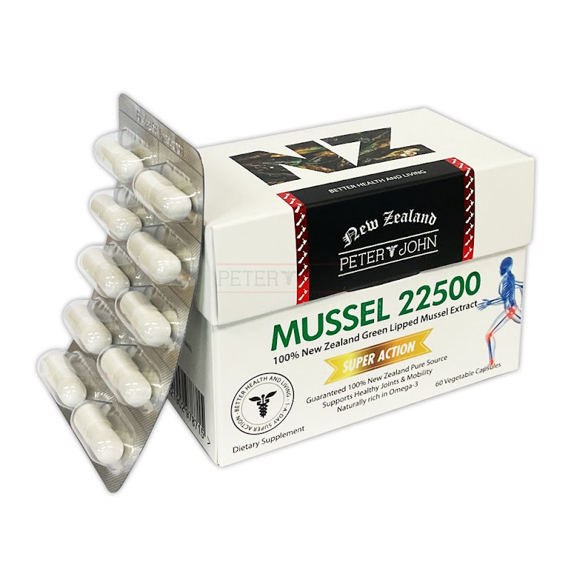 Green Lipped Mussel 22500 - Daily Joint Comfort