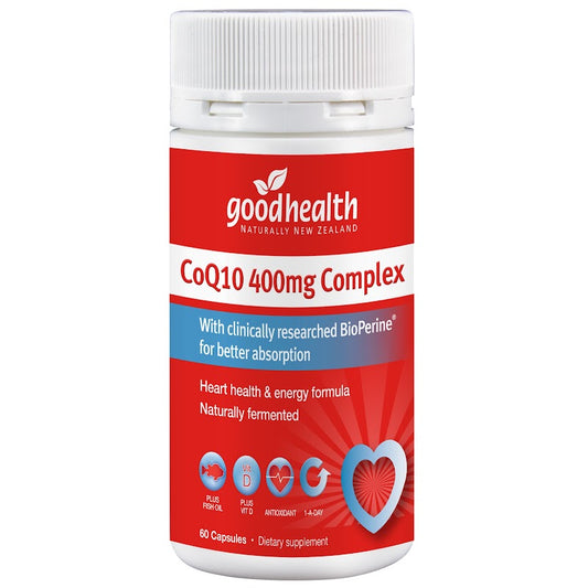 CoQ10 400mg (60カプセル) - 日々の活力サポート