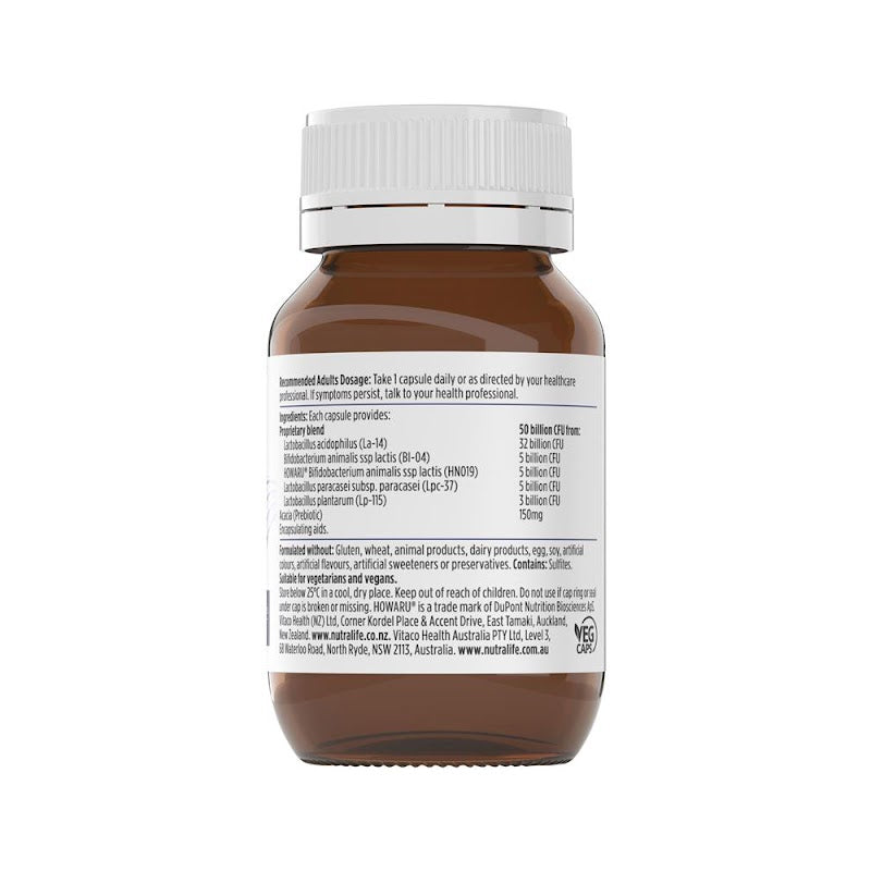 High Potency 50 Billion Probiotic - Daily Digestive Balance