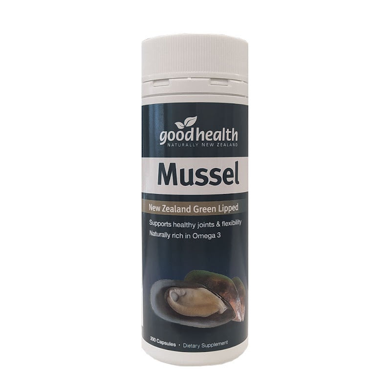 Mussel NZ Green Lipped – 200 Capsules
