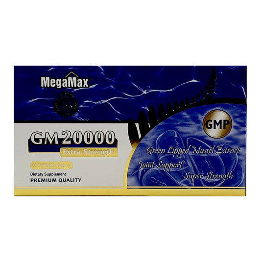 MEGAMAX GM 20000 Capsules (60 Count)