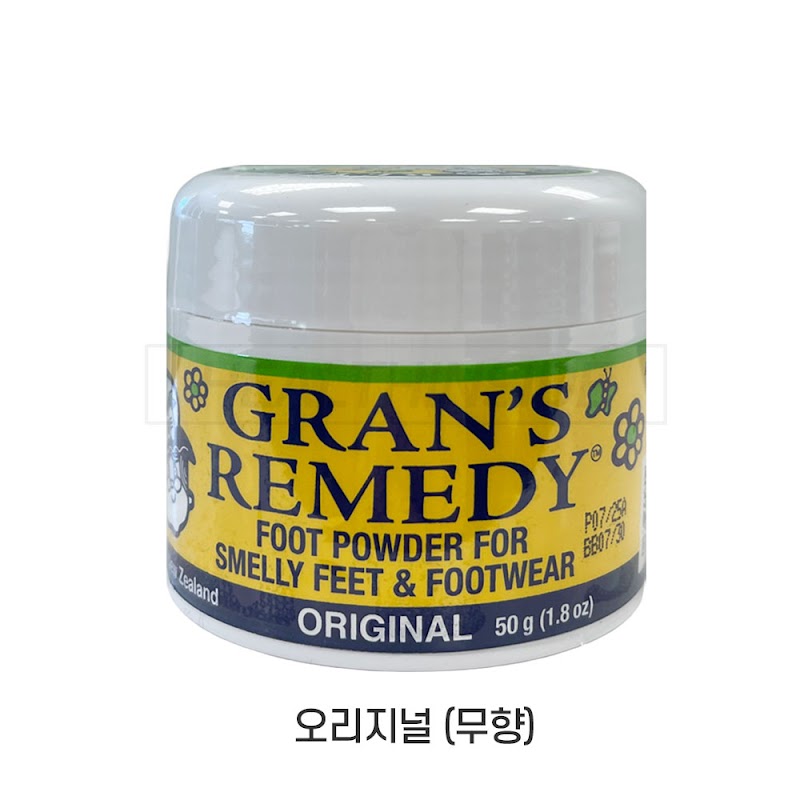 그랜스 레메디 오리지널 발&신발용 발냄새 제거 파우더 50g