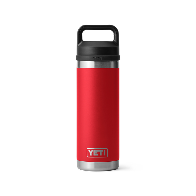 YETI 램블러 보틀 츄그캡 포함 532ml 레스큐 레드
