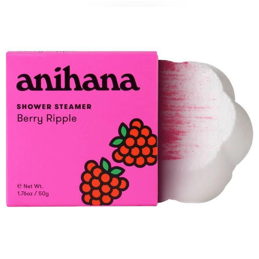 Anihana Shower Steamer Berry Ripple 50g