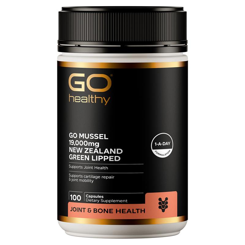 New Zealand Green Lipped Mussel 19,000mg (100 Capsules)