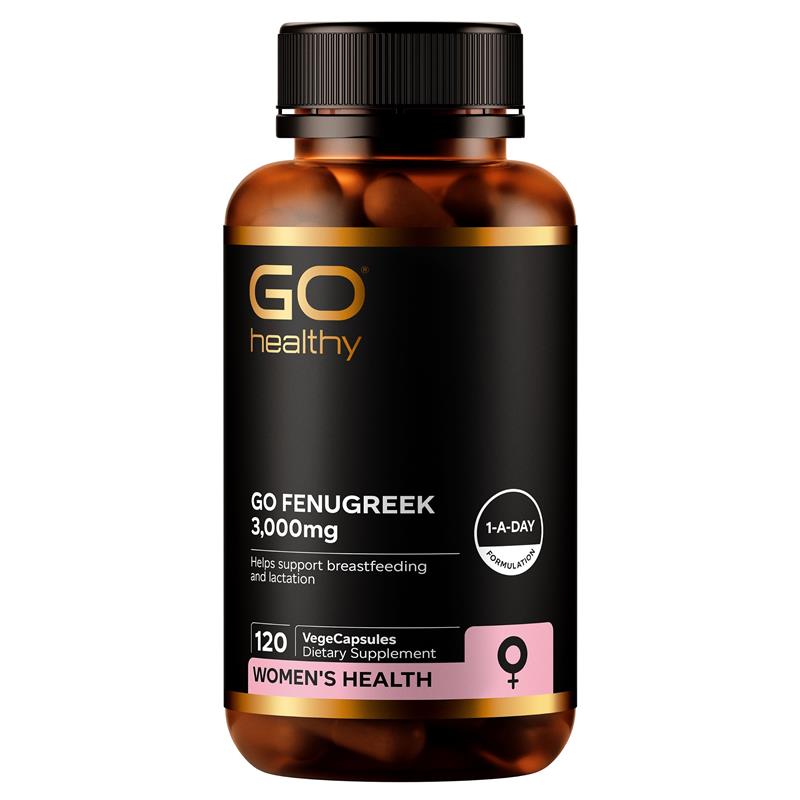 Fenugreek 3000mg - Lactation Support (120 VegeCapsules)