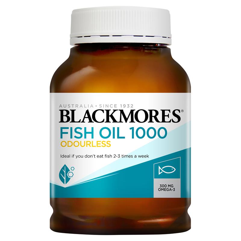 블랙모어스 무취 피쉬 오일 1,000mg 400캡슐