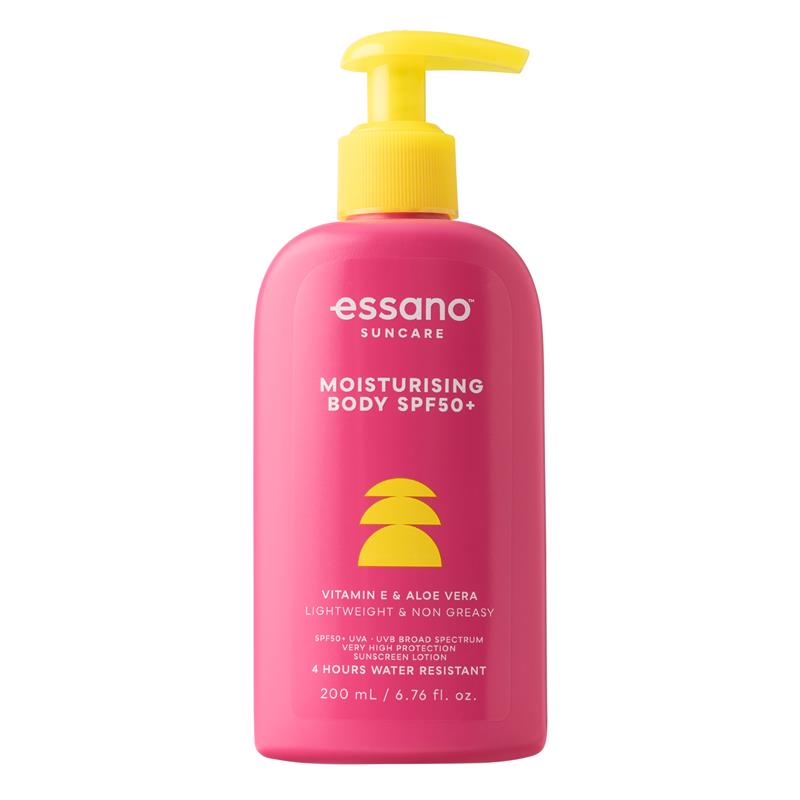 SPF50+ Moisturising Sunscreen 200ml