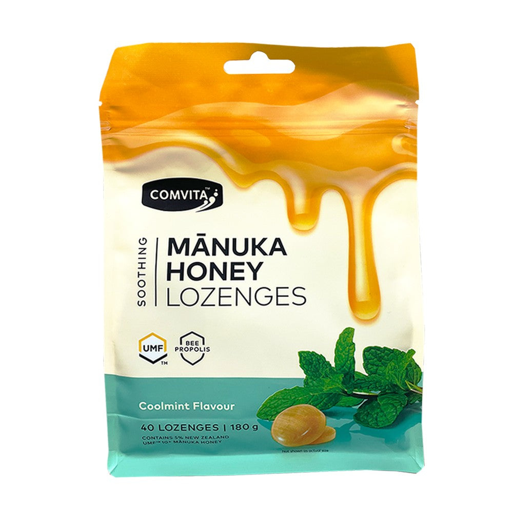 Comvita Manuka Honey Lozenges Coolmint (40s)