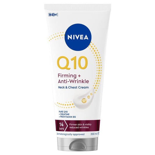 Nivea Q10 Firming Anti-Wrinkle Neck and Chest Cream 200ml