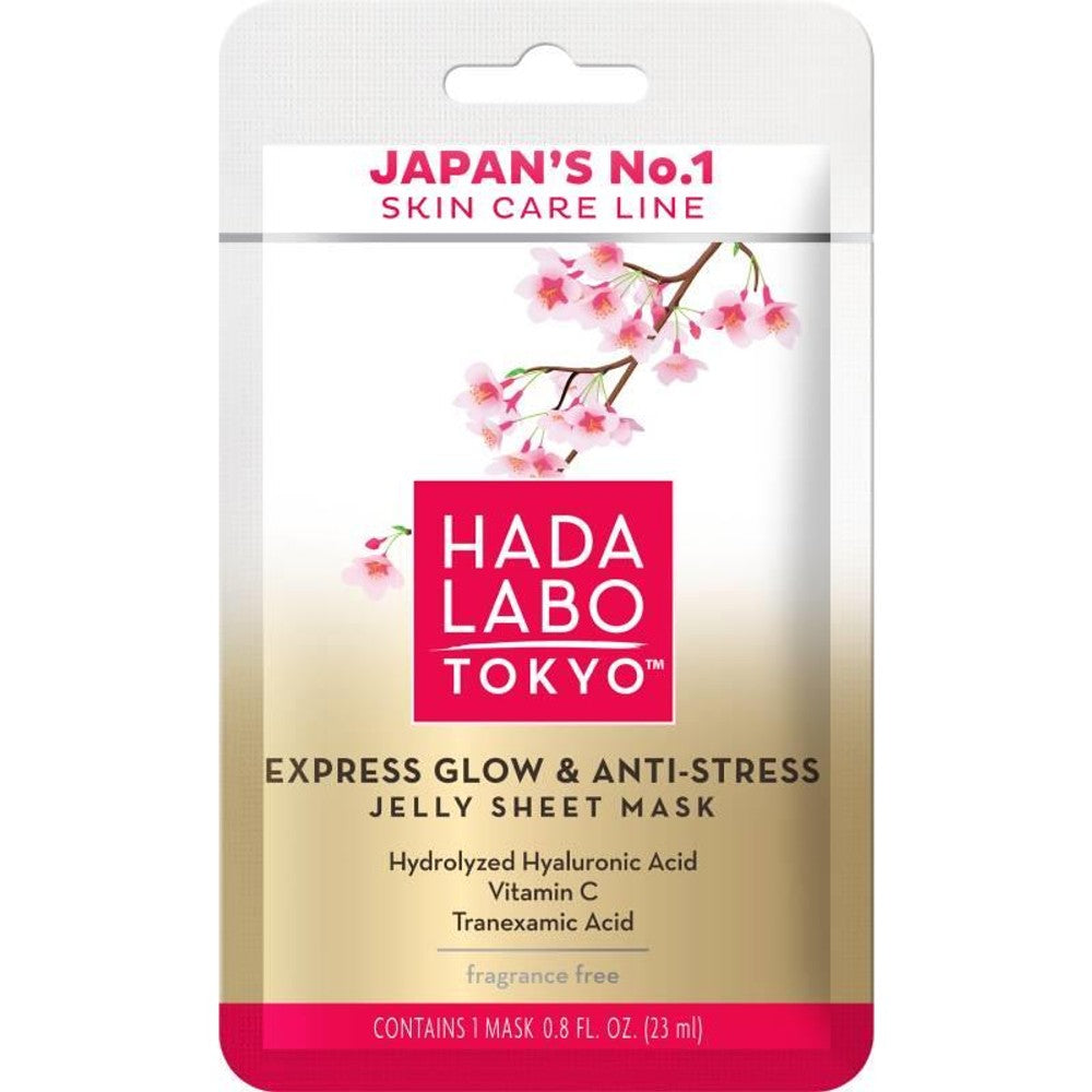 Premium Express Glow Anti-Stress Jelly Sheet Mask 1 Pack