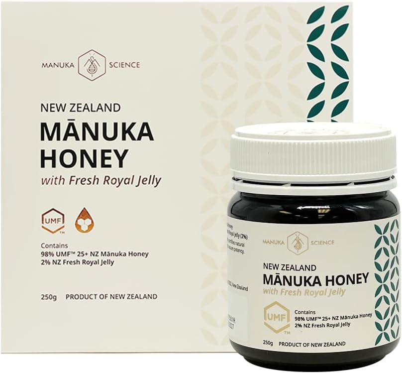 Manuka Honey UMF 25+ with Fresh Royal Jelly 250g