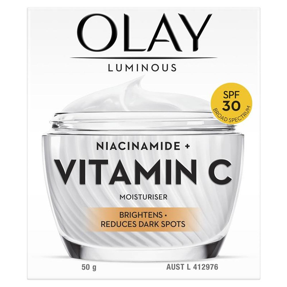 Olay Luminous Vitamin C Moisturiser SPF30 50g