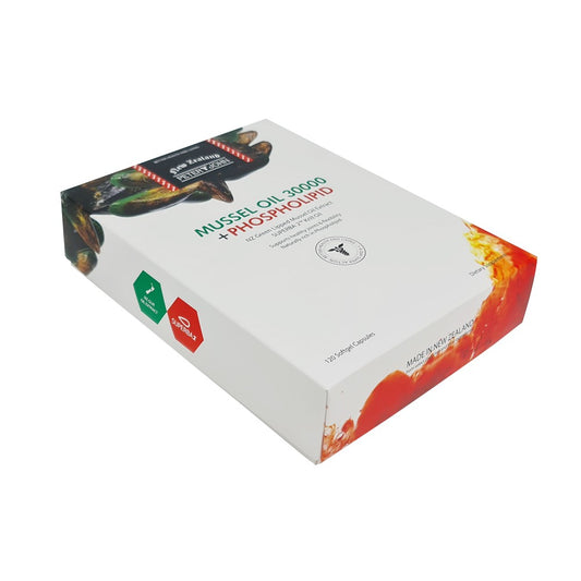 Green Lipped Mussel 30000 + Red Krill Oil (120 Capsules)