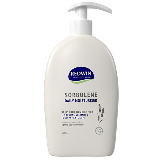 Redwin Sorbolene Daily Moisturiser 550ml