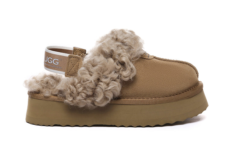 Waffle Curly Platform