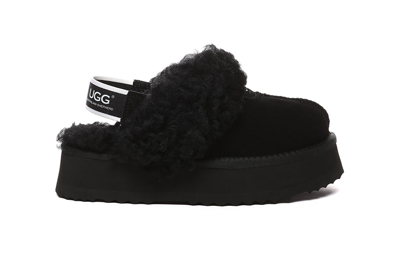 Waffle Curly Platform