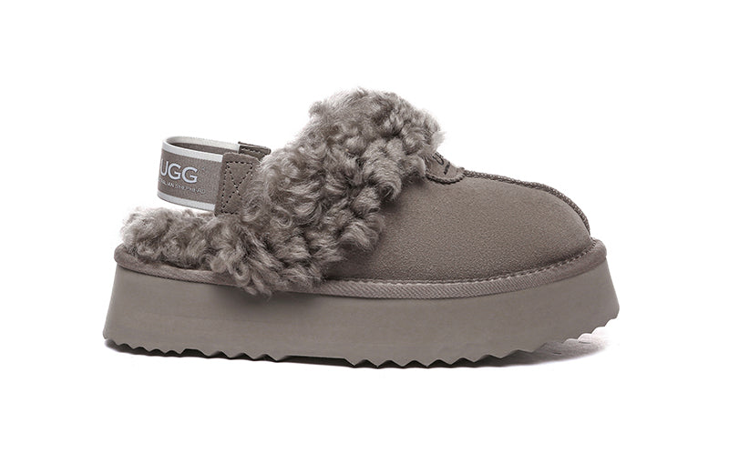 Waffle Curly Platform