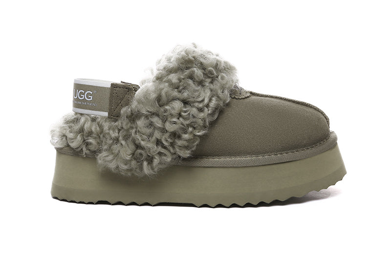 Waffle Curly Platform